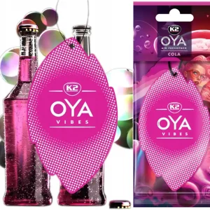 Nowość K2 OYA VIBES zapach samochodowy zawieszka samochodu auta odświeżacz COLA