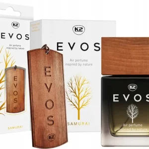 Niska cena K2 EVOS SAMURAI drewniana zawieszka + flakon 50ml