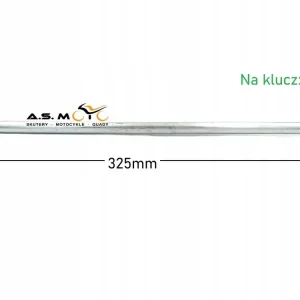 Niska cena Oś, ośka wahacza tył M12 x 325mm quad, ATV, motocykl, motorower Benzer,