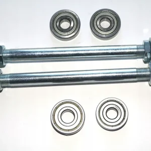 Premium OŚ OŚKA KOŁA PRZÓD TYŁ DO MOTORYNKA + 4 ŁOŻYSKA