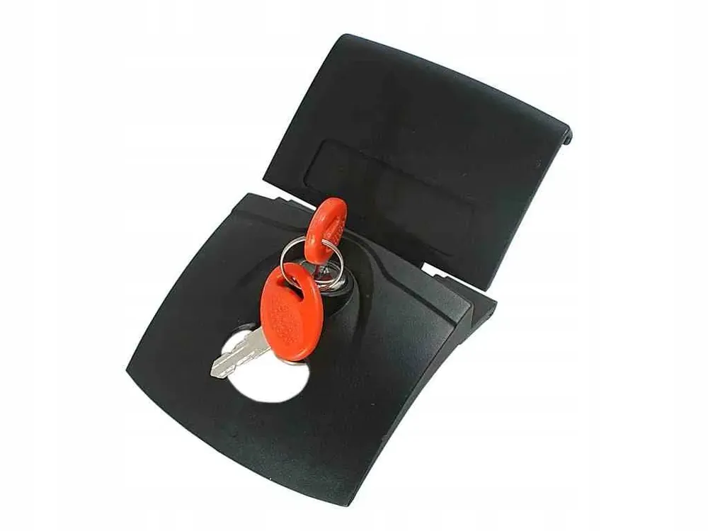 Zamek do kufra motocyklowego YM-815, stal nierdzewna, srebrny Wyprzedaż