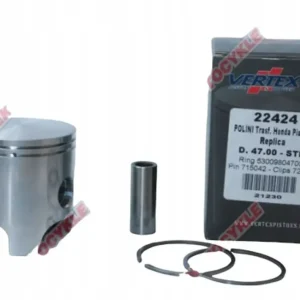 Tani VERTEX TŁOK POLINI, HONDA, PIAGGIO 47,95MM SWORZEŃ 12MM (PIERŚCIENIE 530098