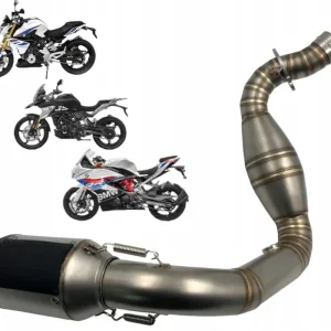 Krótki Tłumik Sportowy + Kolektor Tuningowy Przelot do BMW G310 R GS RR Ostatnia szansa