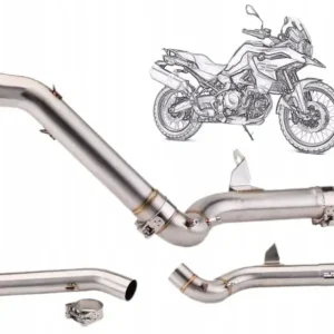 DECAT Adapter Wydechu Tłumika Tuning 51mm Do BMW GS F750 F850 2018-2022 Bezpieczna płatność