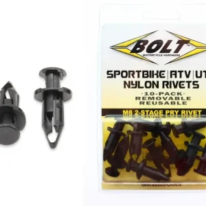 Bezpieczna płatność Bolt Usa Spinki Nylonowe M8 10-Pak Nowe