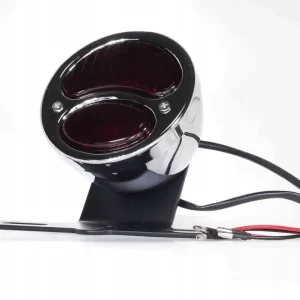 LAMPA TYŁ Led chrom motocykl chopper cafe bobber ! Oferta limitowana