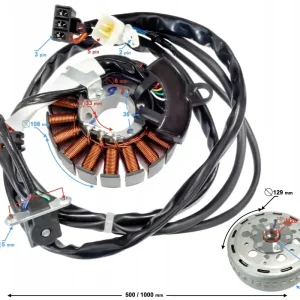 Oryginalny Iskrownik z magnetem VOGE SR125