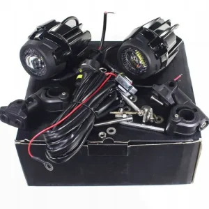 Nowość Zestaw LED Lampy Halogenowe Motocykl Quad 12V 40W 6000K Model OXF-068