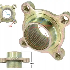 Zamów teraz Mocowanie zębatki ATV Rocky/Thor 125