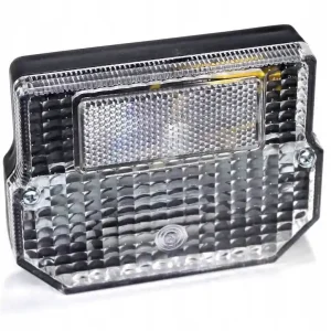 Autentyczny Lampa tylna kwadratowa biała do Simson nowe 200g