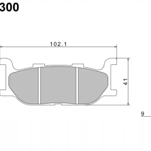 NISSIN 2024/10 KLOCKI HAMULCOWE KH179 PREMIUM SEMI-METALLIC (SPIEK METALICZ Premium