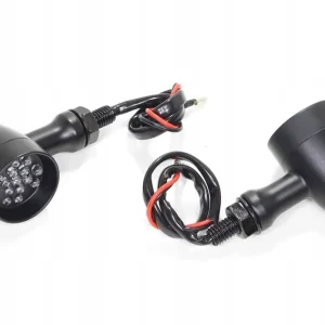 Motocyklowy Kierunkowskaz LED FTC-2005 Czarny, Montaż Lewy/Prawy Oferta limitowana