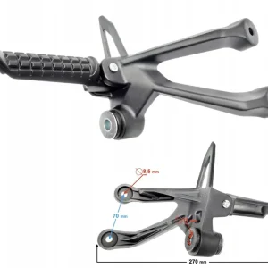 Podnóżek ( set pasażera prawy) VOGE 125R Rabat