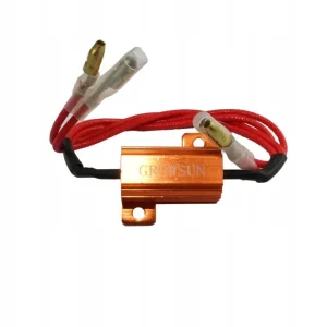 Rezystor Opornik kierunkowskazów LED 12v 25W 10 om Motocyklowy Skuter Quad Kup teraz