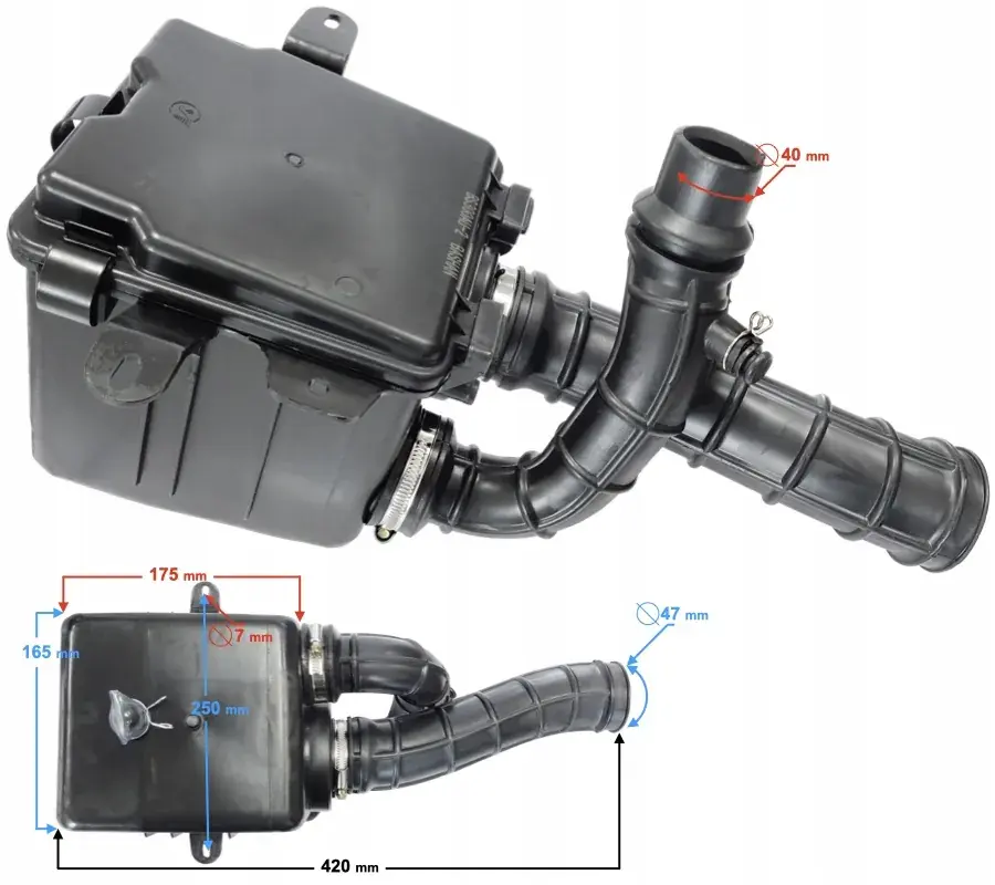 Filtr powietrza Braver 300 Premium