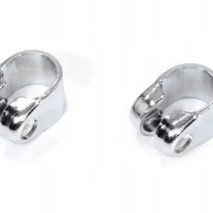 Nowość Klamra Zaciskowa Mocowania Kierownicy Romet, Stalowa, Nowa, Czarna