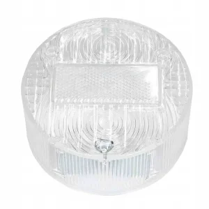 Lampa Tylna MZ Biała Okrągła Retro z Odblaskiem do Motocykla PRL Zamów teraz