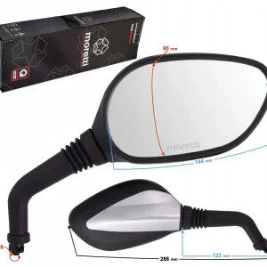 Lusterka R+R (średnica gwintu 8mm) do skutera Challenger 2 z homologacją Ekspresowa dostawa