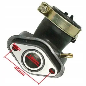 Kolektor Króciec Gaźnika GY6-50 do Baotian ROB - Nowy, Waga 0,2 kg Rabat