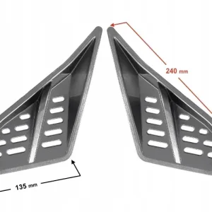 Obudowa - trójkąty przednie-wloty grafit Falcon 50 Falcon 125 2 (komplet) Oferta