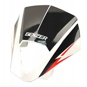 Wyprzedaż Obudowa Lampy Przód Czarna do Benzer Xcross 125 - Plastikowa