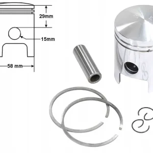 TŁOK MZ ETZ 150 58,00 4-SZLIF STD Wyprzedaż