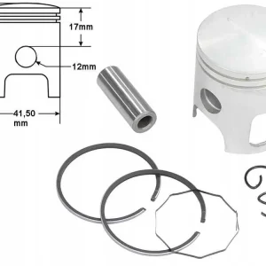 Nowość Tłok Yamaha DT 41,75mm 3-szlif Aluminiowy do Motocykli