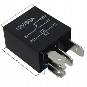 Ostatnia szansa Przekaźnik pompy 12V 30A Falcon 50 (E5)