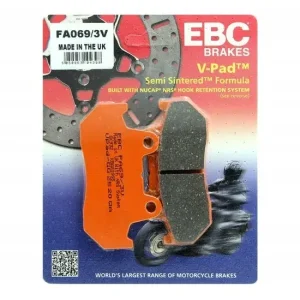 Klocki hamulcowe EBC FA069/3V (komplet 2 szt.) Rabat