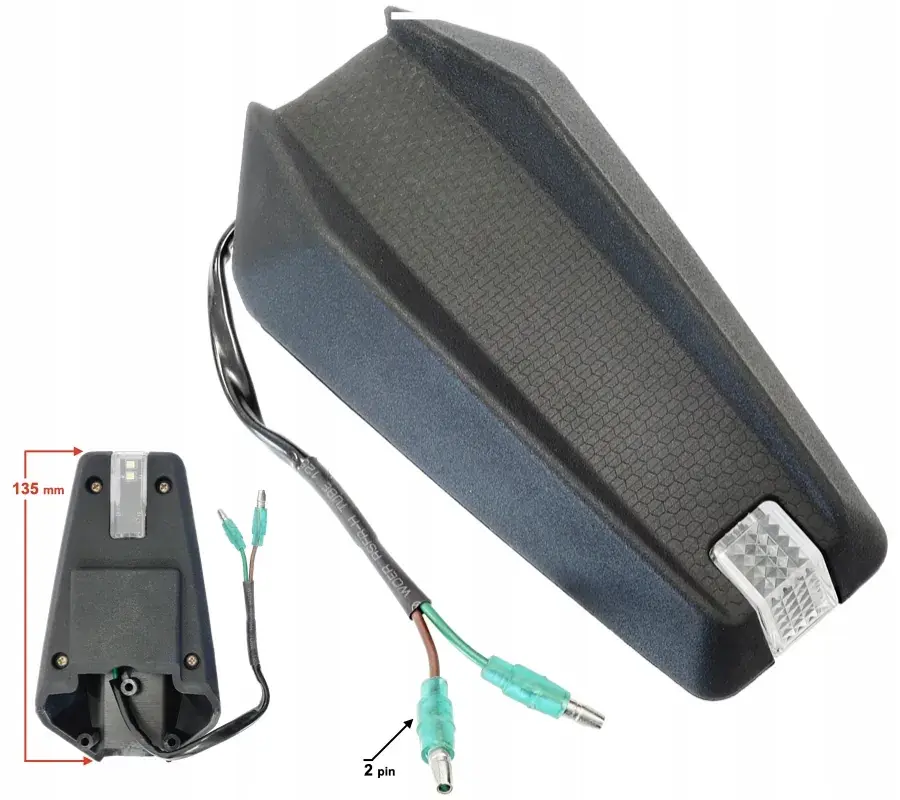 Lampa tablicy rejestracyjnej Stratos 125 Nowość