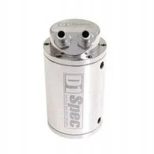 Zwrot pieniędzy Oil catch tank D1Spec 9mm Silver