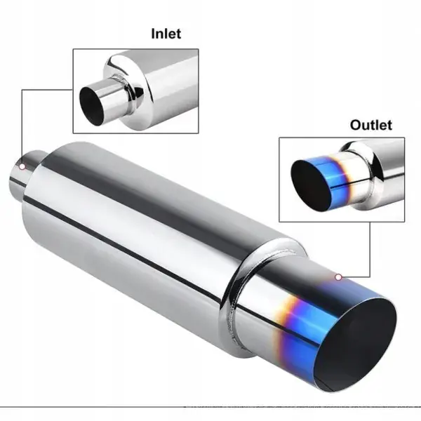 Zwrot pieniędzy TŁUMIK KOŃCOWY PRZELOTOWY SMOKE TIP 76MM