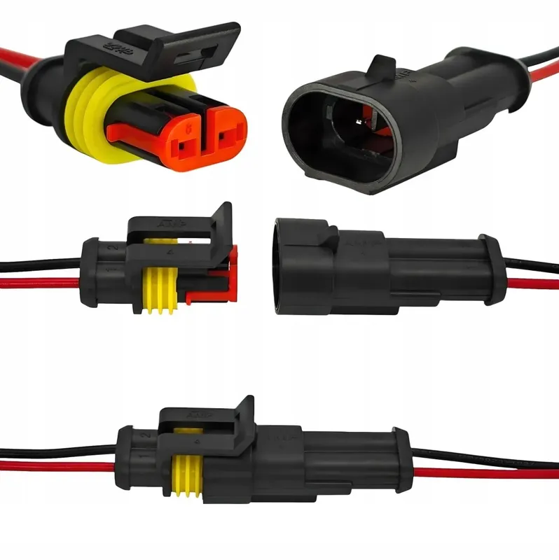 Złącze hermetyczne Superseal 2 pin Wodoodporne Oferta limitowana