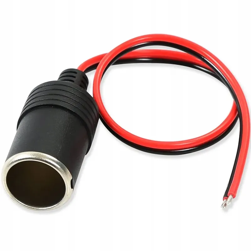 GNIAZDO ZAPALNICZKI SAMOCHODOWEJ DO AUTA SAMOCHODU KAMPERA GNIAZDA 12V Zwrot pieniędzy