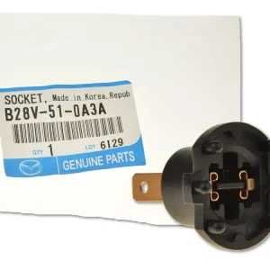 Zwrot pieniędzy MAZDA3 BK I 03-08 OPRAWKA GNIAZDO ŻARÓWKI LAMPY H7