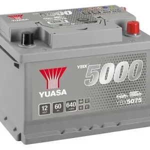Akumulator Yuasa YBX 5075 12V 60Ah 640A P+ Promocja