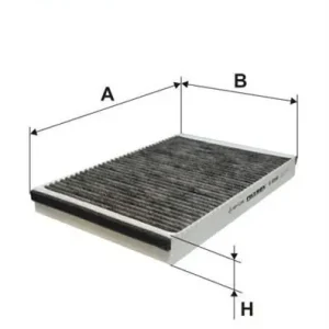 Rabat Filtr kabinowy Filtron K 1014A (węglowy)