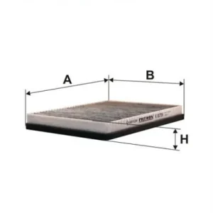 Filtr kabinowy Filtron K 1075A-2X (węglowy) Najlepsza cena