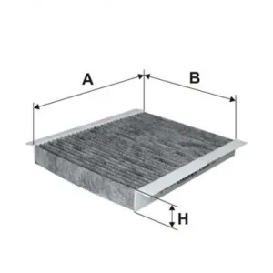 Oferta limitowana Filtr kabinowy Filtron K 1102A (węglowy)