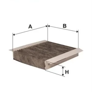 Filtr kabinowy Filtron K 1105A-2X (węglowy) Ostatnia szansa
