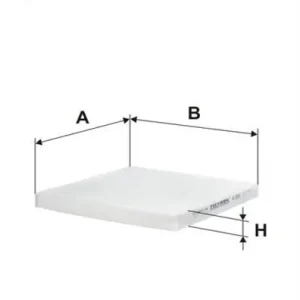 Filtr kabinowy Filtron K 1115 Wyprzedaż