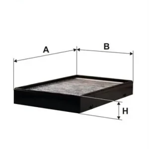 Bezpieczna płatność Filtr kabinowy Filtron K 1117A (węglowy)