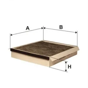 Oferta limitowana Filtr kabinowy Filtron K 1120A (węglowy)
