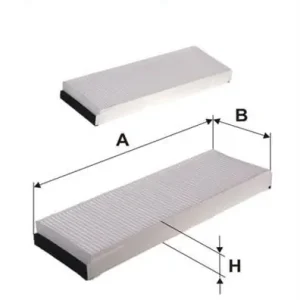 Najlepsza cena Filtr kabinowy Filtron K 1162-2X