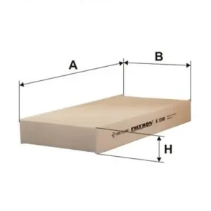 Filtr kabinowy Filtron K 1198-2X Niska cena