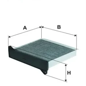 Filtr kabinowy Filtron K 1240A (węglowy) Nowość