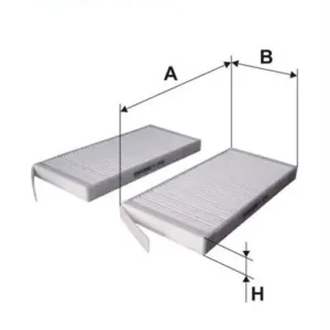 Filtr kabinowy Filtron K 1248-2X Rabat