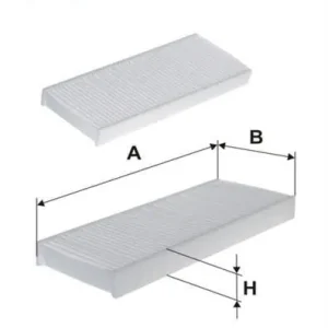 Wyprzedaż Filtr kabinowy Filtron K 1254-2X