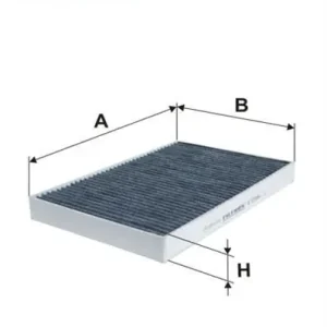 Filtr kabinowy Filtron K 1256A (węglowy) Szybka dostawa