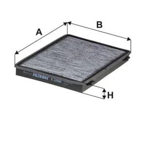 Filtr kabinowy Filtron K 1266A (węglowy) Oferta limitowana